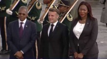 Velenkosini Hlabisa Emmanuel Macron