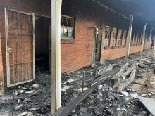 Mpolweni Secondary School was subjected to an arson attack.