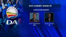 DA re-shuffle