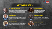 Key witnesses