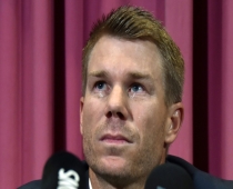 David Warner in 2018, after being accused of ball-tampering