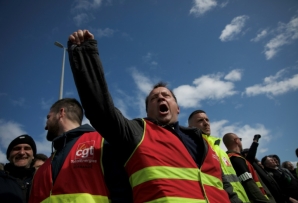 The government has faced a wave of strikes across several sectors and sometimes violent protests