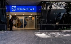 A general view of a Standard Bank branch in Sandton. AFP/Emmanuel Croset