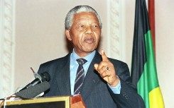 File: Nelson Mandela delivers a policy statement on 08 January 1994 on the 82nd ANC Anniversary in Johannesburg, South Africa.