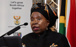 Cooperative Governance and Traditional Affairs Minister Nkosazana Dlamini-Zuma.