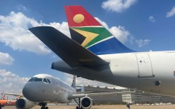 File: South African Airways (SAA) planes on the tarmac. eNCA/Heidi Giokos