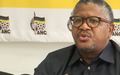 ANC Secretary-General Fikile Mbalula. (eNCA\screenshot)