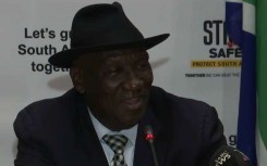 Police minister Bheki Cele