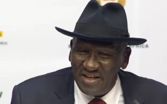 Police Minister Bheki Cele. (eNCA\Screenshot)