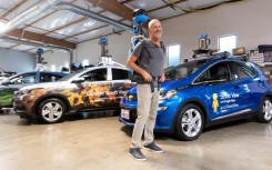 Tech-packed camera gear tailored for cars, bikes, snowmobiles and backpacks is used by Google to gather imagery used to let people virtually explore places using its free mapping service