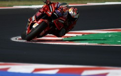 Australian rider Jack Miller will start from pole position at the San Marino MotoGP