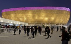 Lusail Stadium on the outskirts of Qatar's capital Doha 