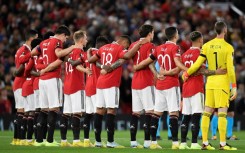Manchester United players pay their respects following the death of Queen Elizabeth II