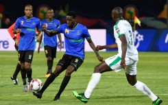 John Bocco (2nd R) scored for Simba of Tanzania in a CAF Champions League win over Nyasa Big Bullets of Malawi.