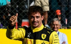 Charles Leclerc all smiles after pole at Monza on Ferrari's home turf