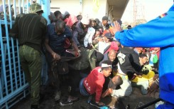 Police have told Kenyans to watch the swearing-in ceremony from home