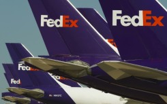 FedEx's results delivered bad news about the situation of the wider economy, sending Wall Street opened lower