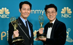 South Korean actor Lee Jung-jae and director Hwang Dong-hyuk won historic Emmys for 'Squid Game' 