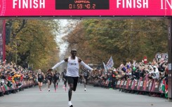 Eliud Kipchoge is the only human to have broken the two-hour barrier for the marathon distance