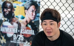 Japan's Mikuru Asakura will meet Floyd Mayweather this weekend