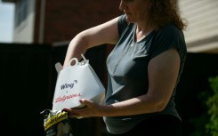 Wing customers are able to place orders through a mobile app, while drones can delivery up to six miles from a Wing facility