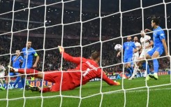 Helping hand: Gianluigi Donnarumma made a series of big saves as Italy won in Hungary