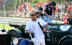 Lewis Hamilton ahead of the Italian Grand Prix earlier this month