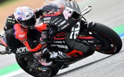 Aprilia Racings Aleix Espargaro in action this week in Thailand