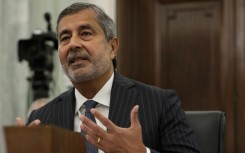CEO of Micron Sanjay Mehrotra testified in March in Congress on the need for federal investment for semiconductor manufacturing 