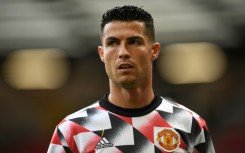 Cristiano Ronaldo was left out of Manchester United's starting line-up against Manchester City