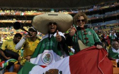 Mexican fans at the 2010 World Cup in South Africa