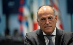 La Liga president Javier Tebas is locked in a feud with PSG president and beIN chairman Nasser Al-Khelaifi