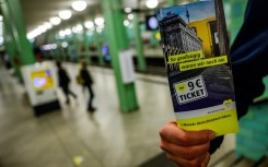 The 9-euro monthly transport pass over the summer was a huge hit with Germans struggling with rising prices