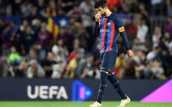 Gerard Pique was at fault for at least one of Inter Milan's goals in a draw that leaves Barcelona in danger of an early Champions League exit