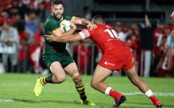 James Tedesco, pictured in 2018, will spearhead Australia's defence of the Rugby League World Cup in England