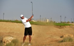American Brooks Koepka in action in the LIV Golf Invitational Jeddah at the Royal Greens Golf Club 