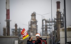 Workers are striking at five TotalEnergies sites across France