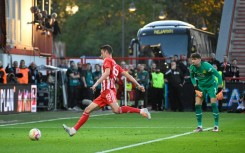 Janik Haberer opened the scoring for Union Berlin against Borussia Dortmund on Sunday