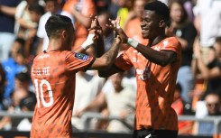 Youngster Dango Ouattara (R) has burst onto the scene for Lorient this season