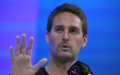 Snapchat founder and CEO Evan Spiegel says that growing ranks of users holds promise for the future as the photo-centric messaging service strives to ride out a time of belt-tightening by online advertisers.