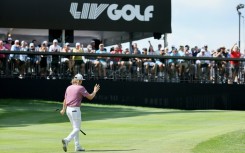 Australian Cameron Smith waves to fans during the final round of the LIV Golf Invitational Boston 