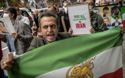 Demonstrators around the world are rallying in solidarity with the Iran protest movement