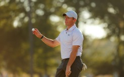 Northern Ireland's Rory McIlroy acknowledges fans after winning the US PGA Tour CJ Cup to return to the top of the world rankings