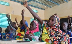 The pupils come from 18 villages near Mali whose inhabitants fled to Ouallam in 2021