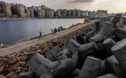 Holding back the tide:  Egypt's second city Alexandria is building barriers to save it from the rising sea