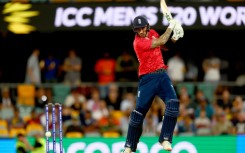 England's Alex Hales struck a half-century against New Zealand