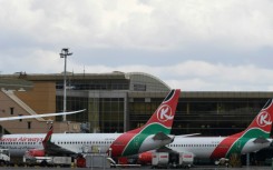 Kenya Airways pilots announced their strike in defiance of a court order against industrial action and have given no indication of how long it will last