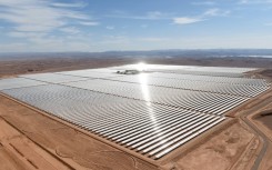 Morocco's Noor solar power plant, near the town of Ouarzazate, pictured in 2016. Africa has huge potential for solar power but it only represents 1.3 percent of global capacity, experts said Wednesday