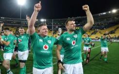 Tadhg Furlong (C) said he had never dreamed of being captain of the Ireland Test side but that is what he will be against Fiji after Andy Farrell named him skipper