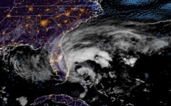 Nicole made landfall as a Category 1 hurricane before it was downgraded to a Tropical Storm